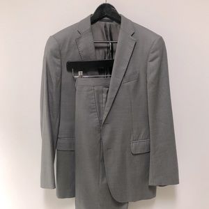 Armani Collezioni Lana Wool Grey Suit
